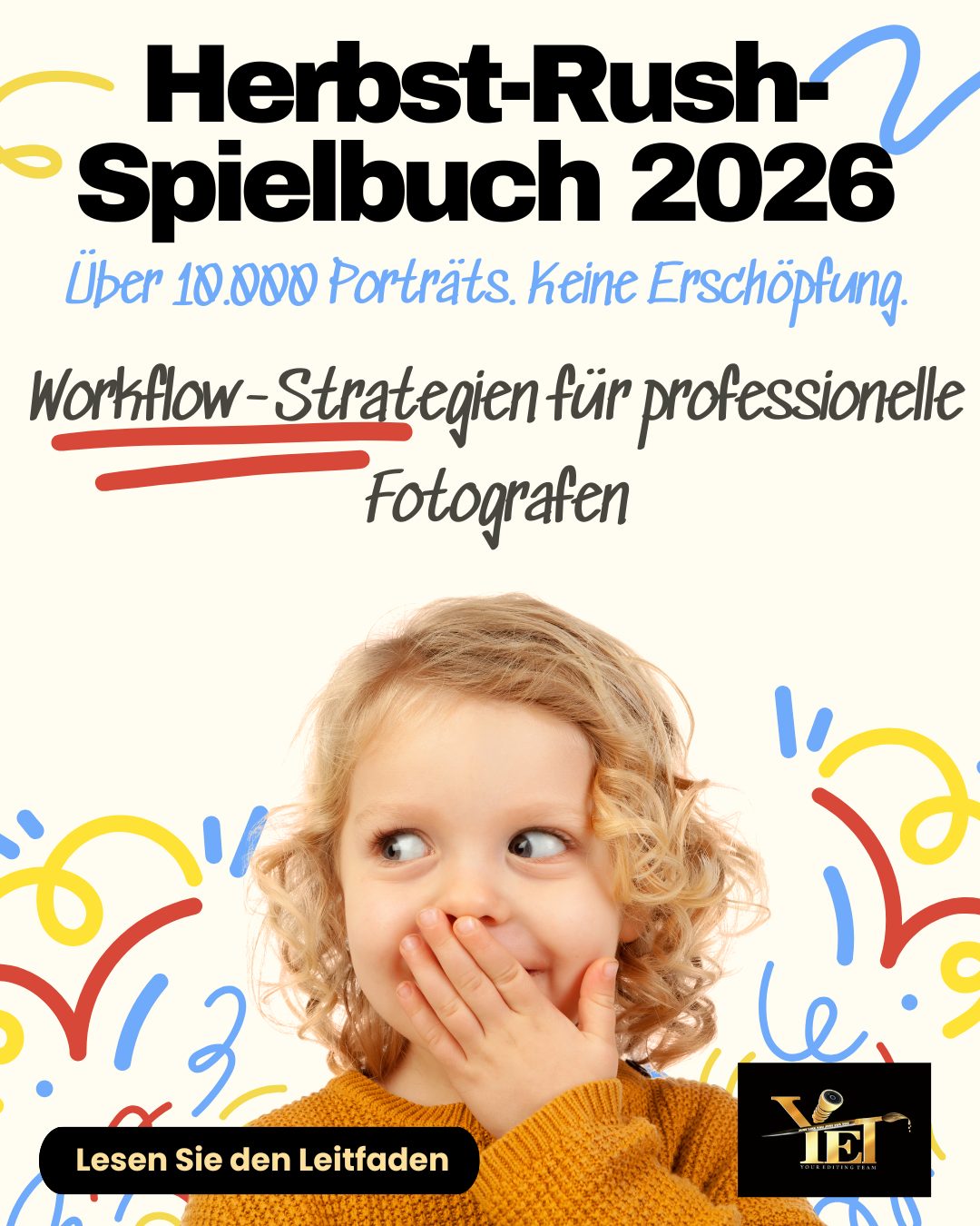 Der Leitfaden für den Herbst Ansturm 2026: Mehr als 10.000 Porträts bewältigen, ohne auszubrennen