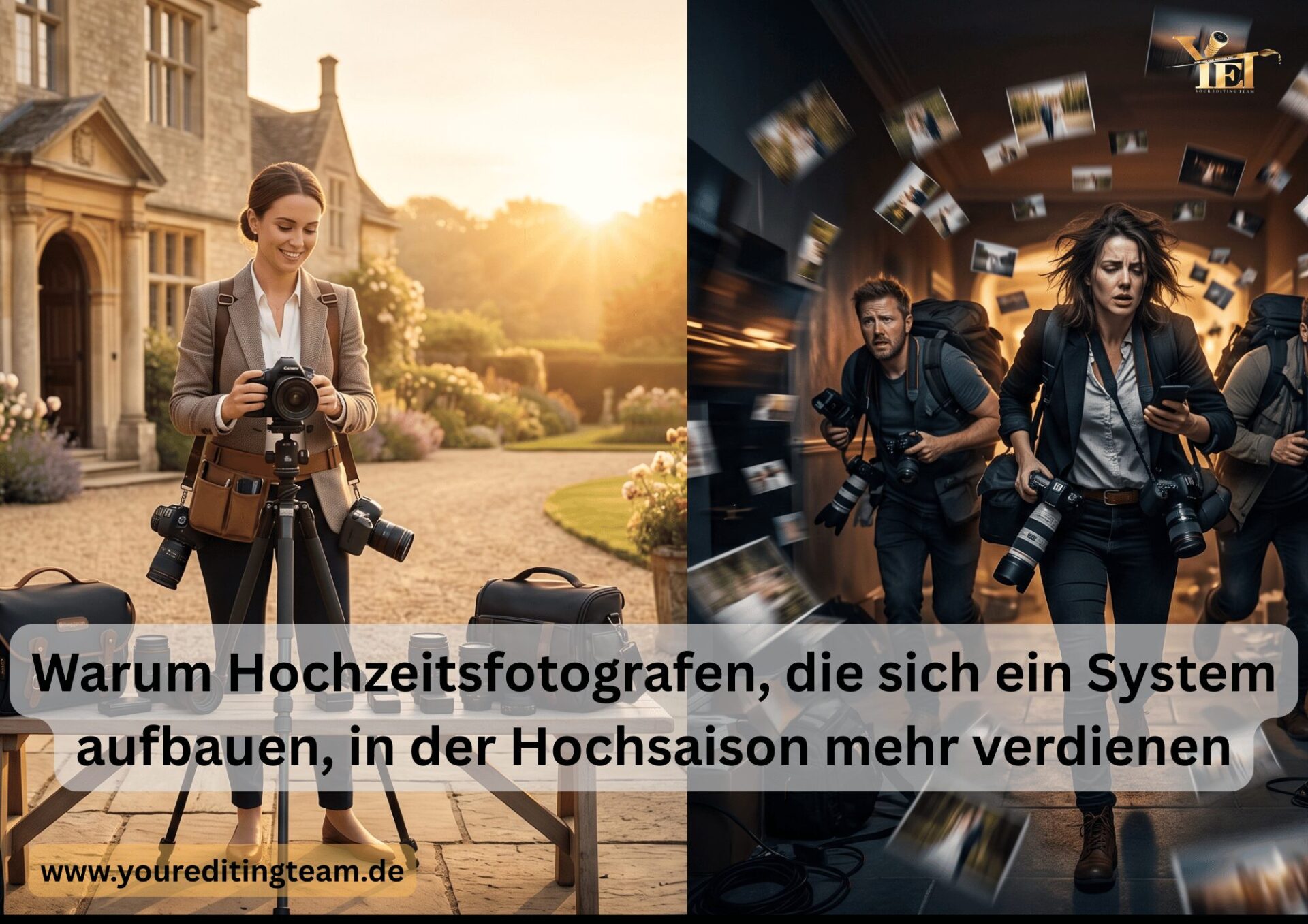 April bedeutet Vorbereitung. Mai bedeutet Druck. April bedeutet Vorbereitung. Mai bedeutet Druck.