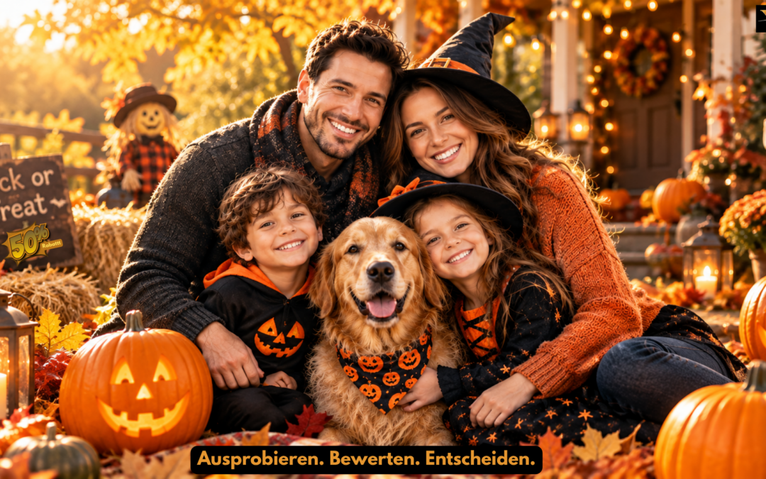 Warum der Oktober der beste Monat für Familienporträts und Urlaubsfotografie ist